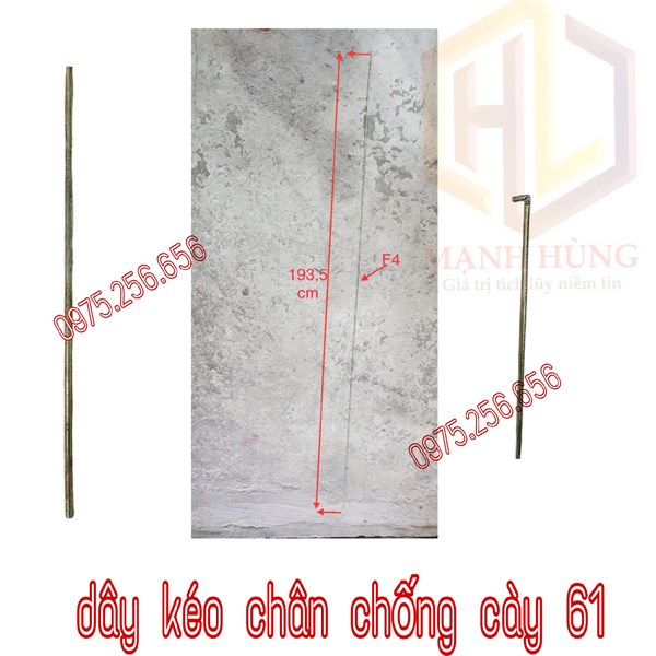 dây kéo chân chống cày 61