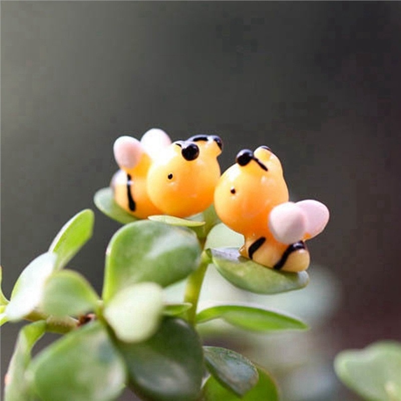 10 Mô hình chú ong mini trang trí sân vườn