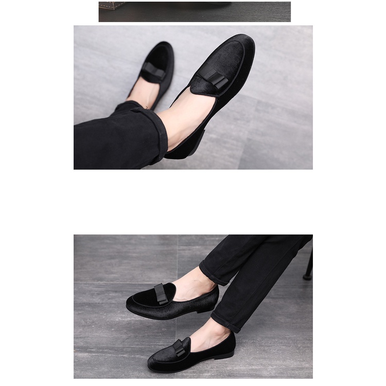 Giày Lười Da Lộn Thời Trang Cho Nam, Size 37-48