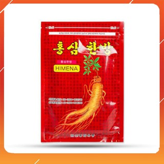 Cao Dán Sâm Himena Đỏ Hàn Quốc 20 Miếng