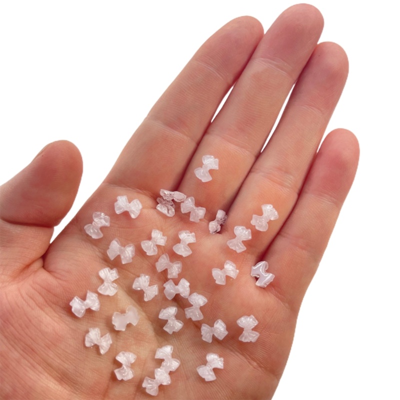 Set 100 Phụ Kiện Nơ 3D Trang Trí Móng Tay Nghệ Thuật