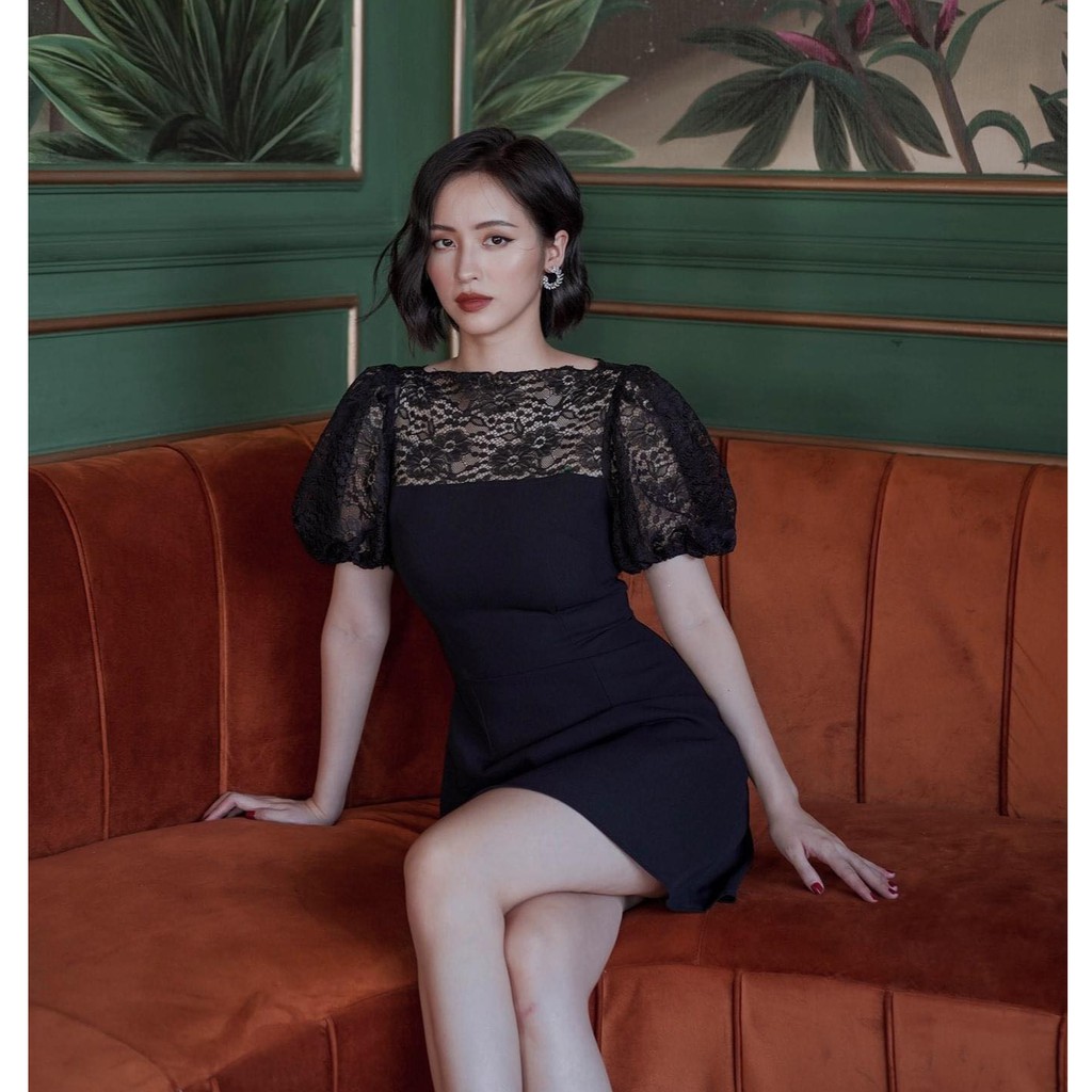 ĐẦM TAY PHỒNG PHỐI REN HOA - D1224 | BigBuy360 - bigbuy360.vn