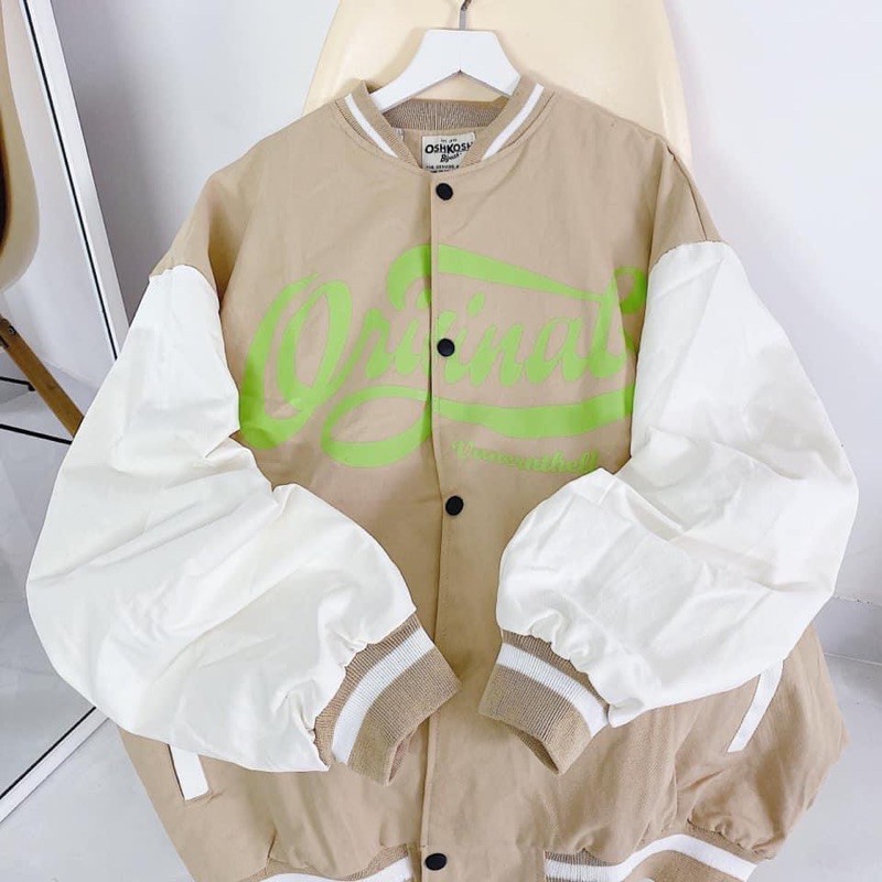 ÁO KHOÁC BOMBER TRÁI ĐẤT ULZZANG UNISEX | BigBuy360 - bigbuy360.vn