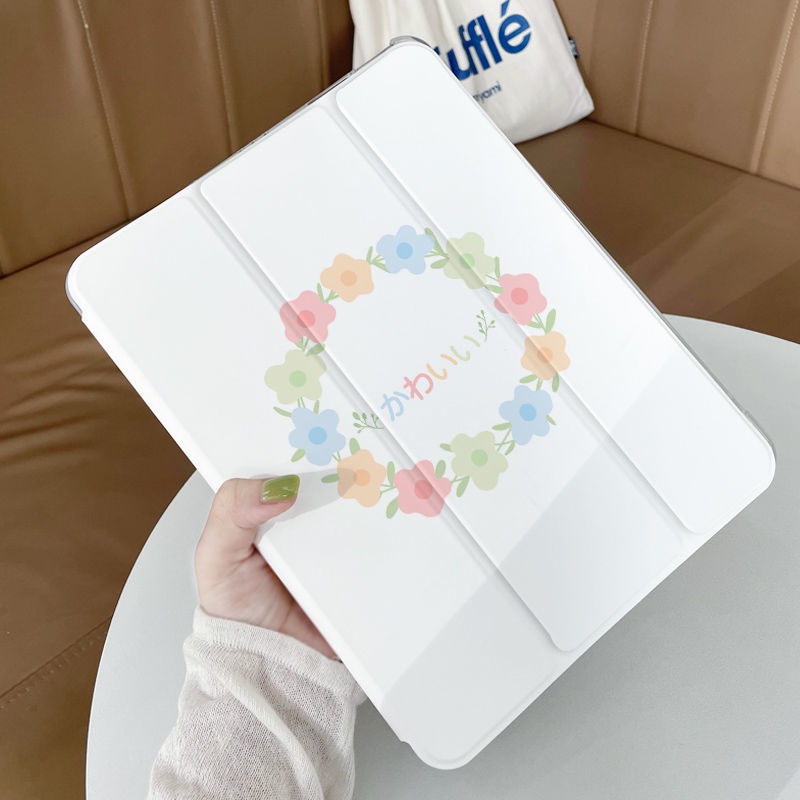 Ốp Máy Tính Bảng Họa Tiết Hoa Cho IPad 7th Gen IPad Pro 10.5'' 11'' 12.9'' 2018 2020 2021 Mini 1/2/3/4/5/6 Air 1/2/3/4/5 5/6th 7/8/9th Gen