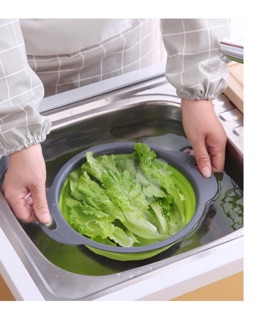 Bộ 2 rổ xếp gọn cao cấp tiện dụng