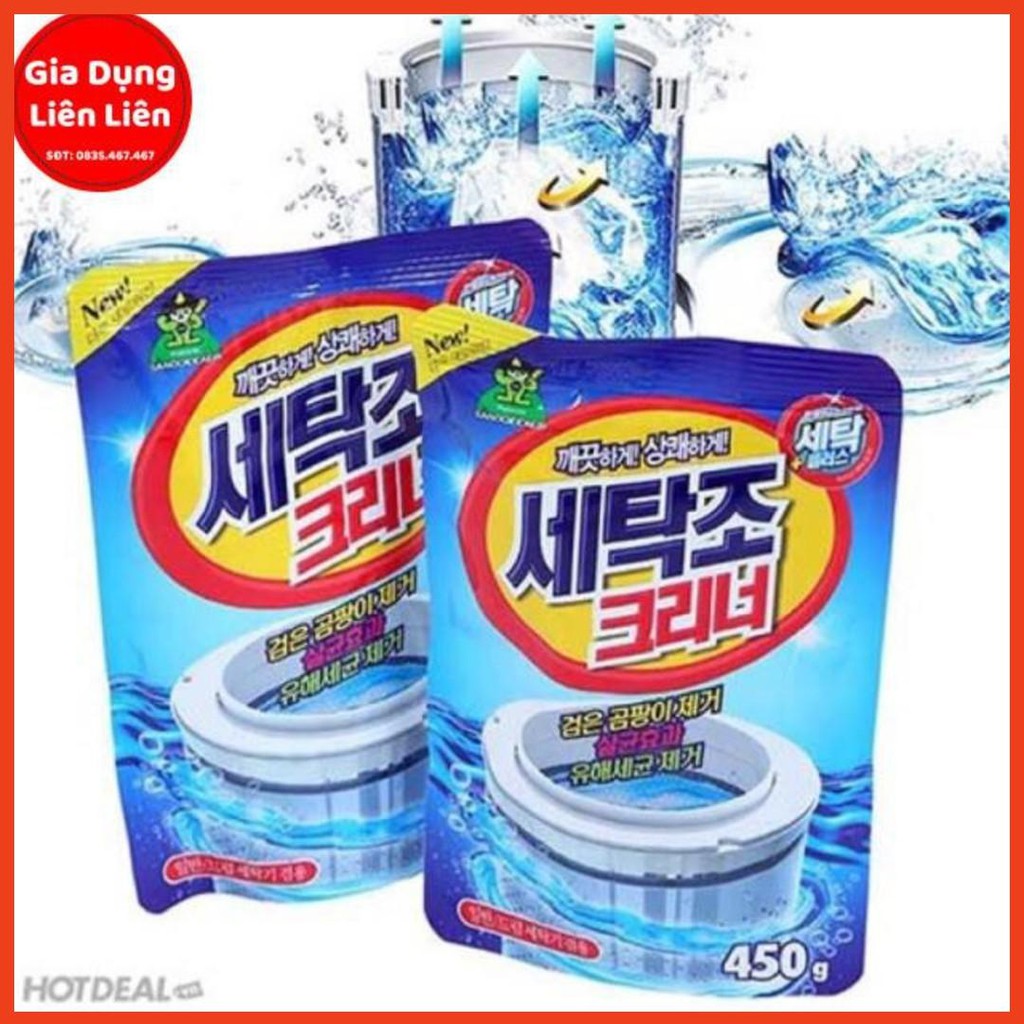 Tẩy lồng máy giặt