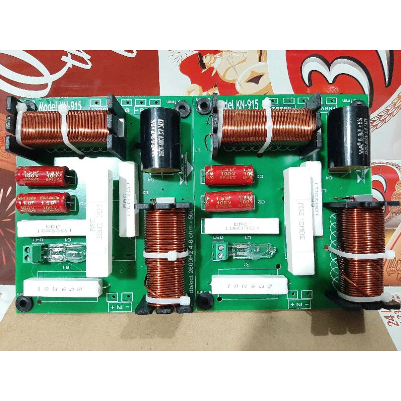 Phân tần full đơn công suất lớn KN-915 1 cặp