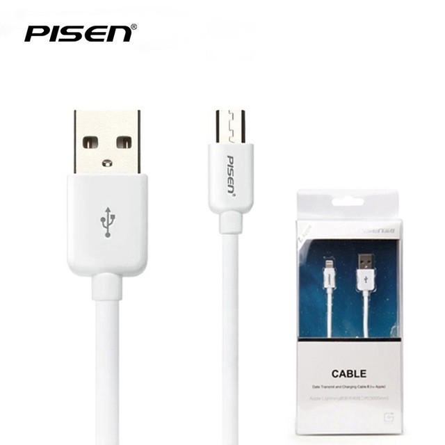 [GIÁ RẺ NHẤT] Cáp Pisen Micro USB 800mm