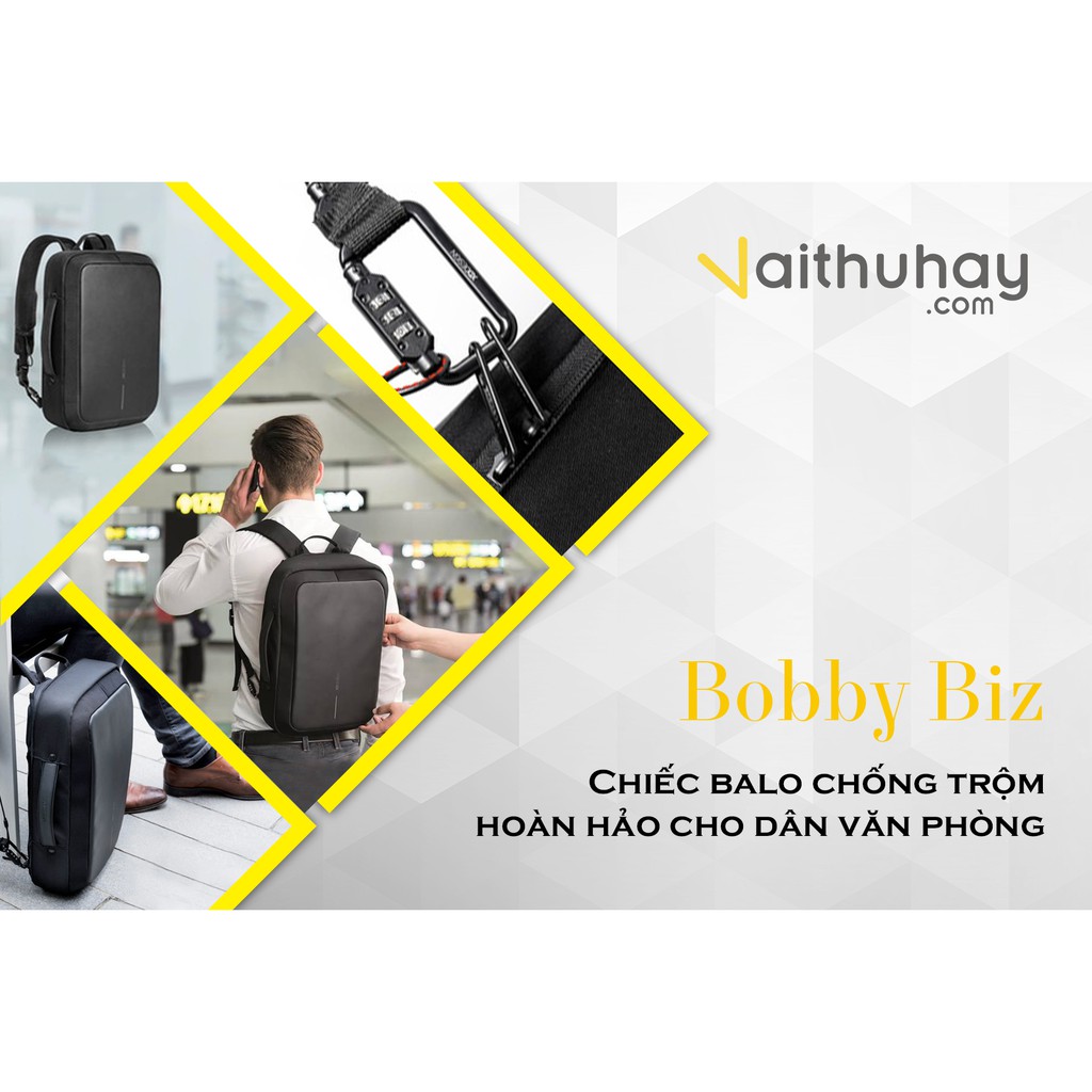 Balo Bobby Bizz by XD Design chính hãng