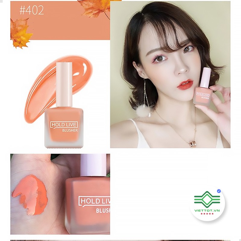 Má Hồng Dạng Lỏng Holdlive Juice Blusher Hàng Nội Địa Trung