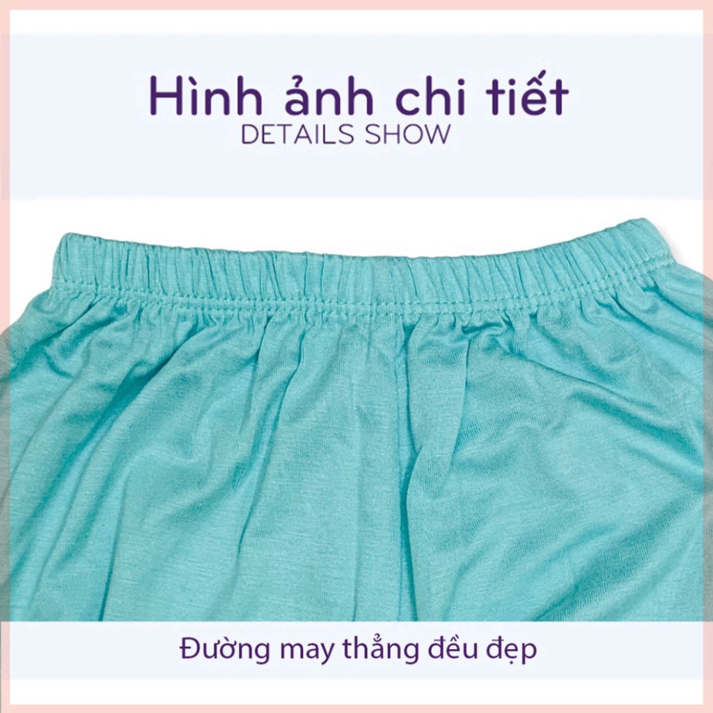 Quần dài cho bé trai và bé gái LILIKIDS chất thun lạnh mềm mịn mát thông hơi QCD03