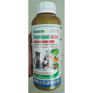 Thuốc Trừ Bệnh - Forthane 43SC - Chai 900ml - Cung Cấp Trung Vi Lượng Cho Cây Trồng Zn, S, Mn