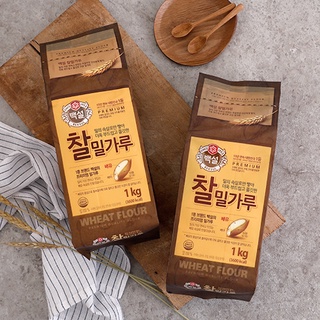 BEKSUL) Bột Mì Dẻo - 백설) 찰 밀가루 1KG