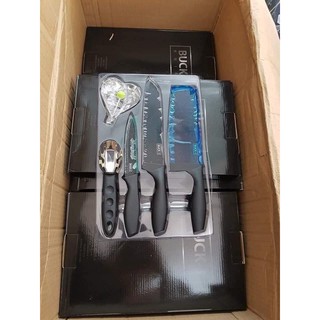 BỘ DAO NHÀ BẾP 5 MÓN HỢP KIM ĐA NĂNG