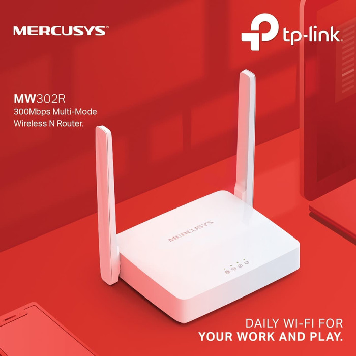 Thiết Bị Khuếch Đại Tín Hiệu Wifi Mercusys Mw302R