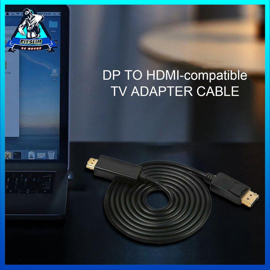 1,8 mét Cổng hiển thị siêu dài 6FT Hiển thị cáp tương thích DP tới HDMI [8/11]