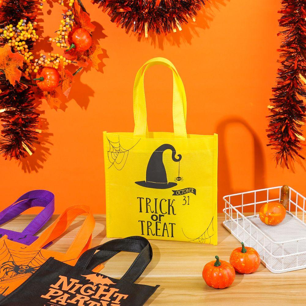 Zaijie Set 24 Túi Đựng Kẹo / Bánh Quy Trang Trí Tiệc halloween