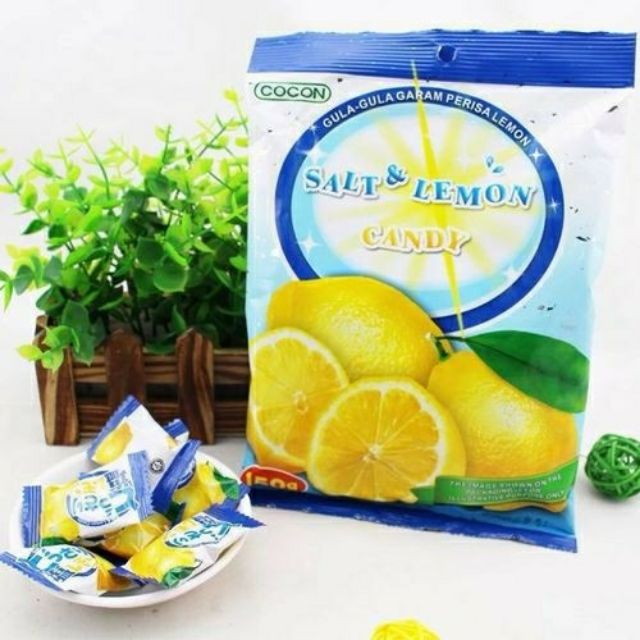 Kẹo chanh muối Salt & Lemon candy 150g