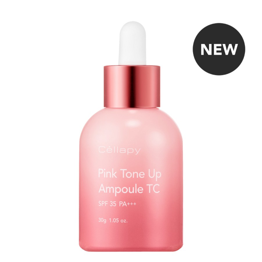 Tinh chất SERUM CHỐNG NẮNG DƯỠNG TRẮNG CĂNG BÓNG CELLAPY Pink tone up - 30ml