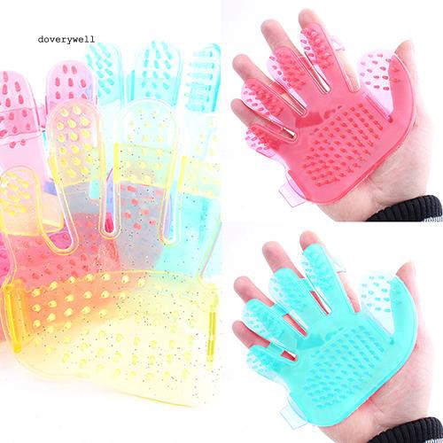 Bao tay dùng để tắm cho thú cưng