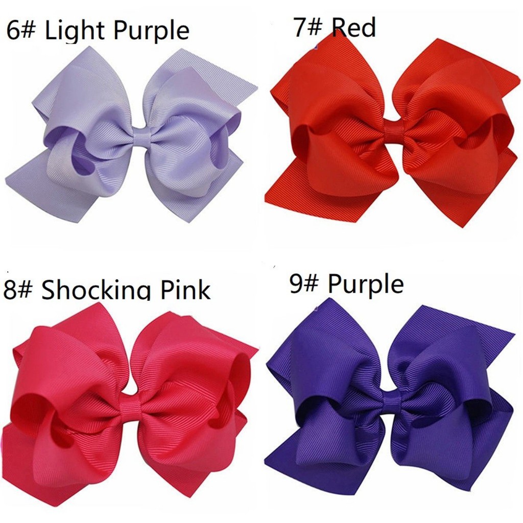 Kẹp tóc ruy băng nơ xinh xắn dành cho bé gái