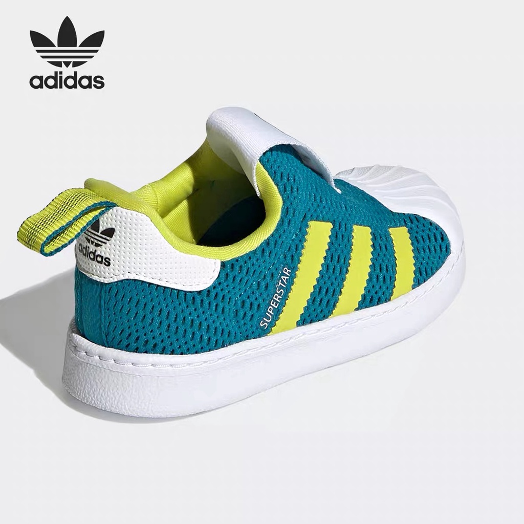 55*hàng Có Sẵn*Giày Thể Thao Adidas SUPERSTAR Mới Mùa Hè Cho Trẻ Em