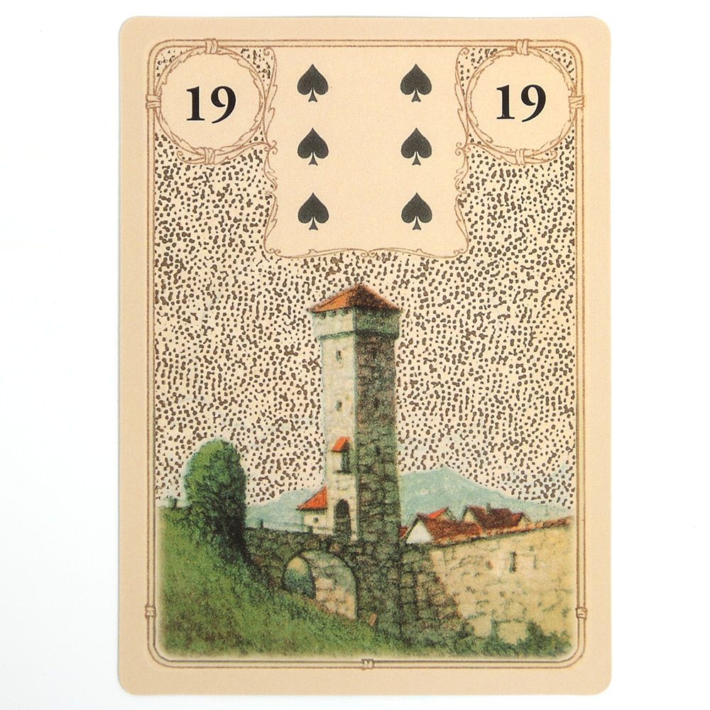 Bộ bài Golden Lenormand Oracle A5