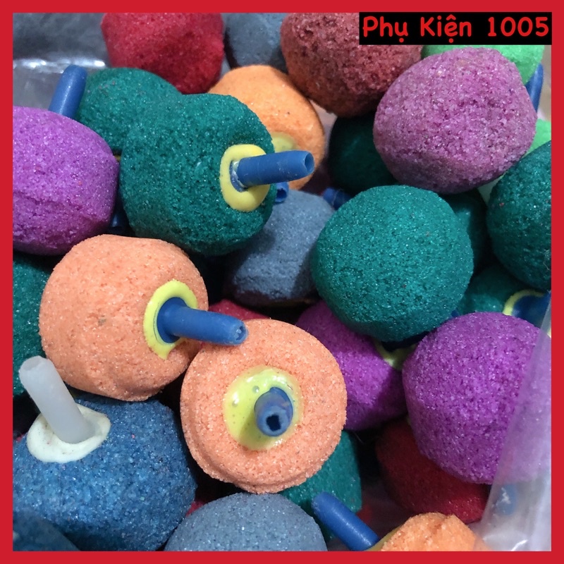 Đá sủi oxy tròn đủ màu