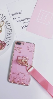 Ốp Hello Kitty kèm iring và dây đeo