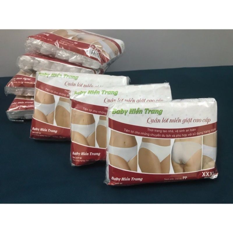 Quần lót giấy sau sinh, Quần chip giấy cao cấp dùng 1 lần