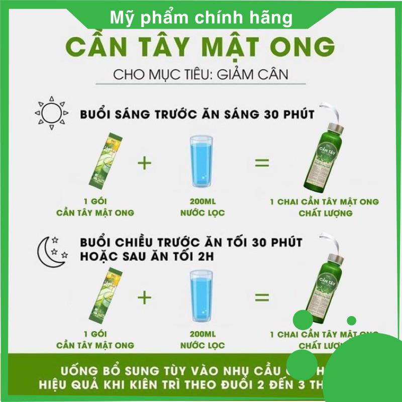 Bột cần tây, cần tây Mật Ong Motree [MUA 3SP-TẶNG BÌNH], hộp 14 gói, giúp giảm cân, dáng đẹp, thanh lọc cơ thể | BigBuy360 - bigbuy360.vn