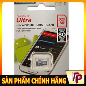Thẻ nhớ Micro SD Sandisk Ultra 32gb class 10 bảo hành 7 năm - Minh Phong Store