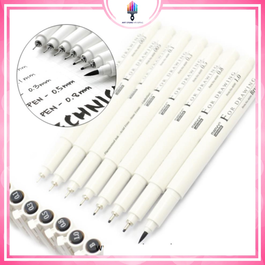 BỘ LINE MARVY UCHIDA 10 CHIẾC