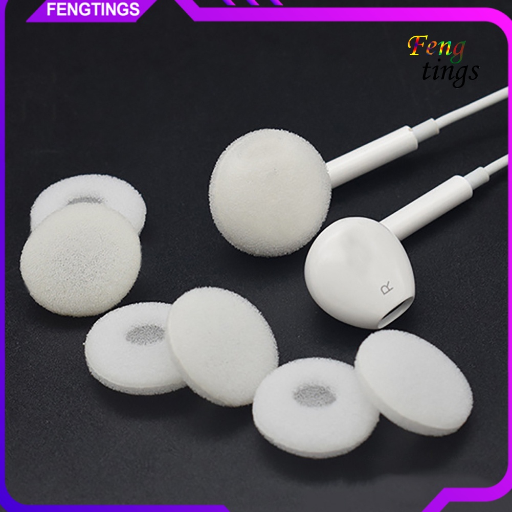 Set 10 mút xốp mềm bọc đầu tai nghe thông dụng