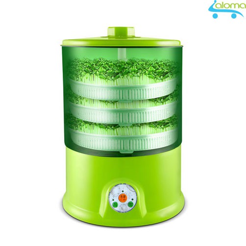 Máy làm giá đỗ gieo mầm tự động bằng điện 3 tầng Connie A323B ⚡ 200g giá cho ~2kg đỗ trong 2-3 ngày