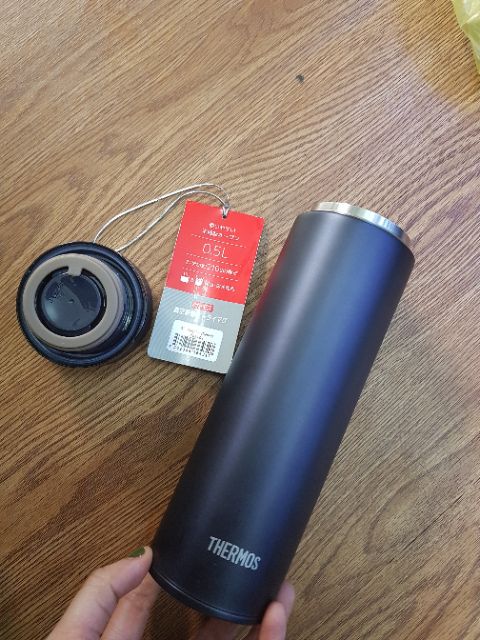 Bình giữ nhiệt 500ml lưỡng tính 24h Thermos Nhật nội địa