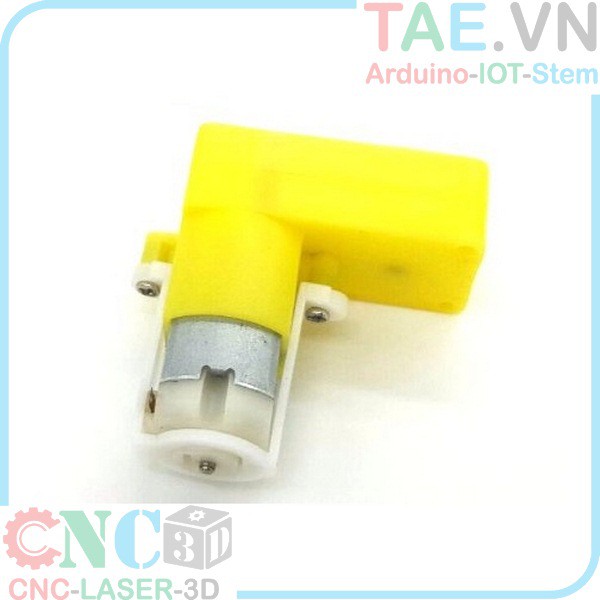 Động Cơ DC Giảm Tốc 6V - 9V 90 Độ