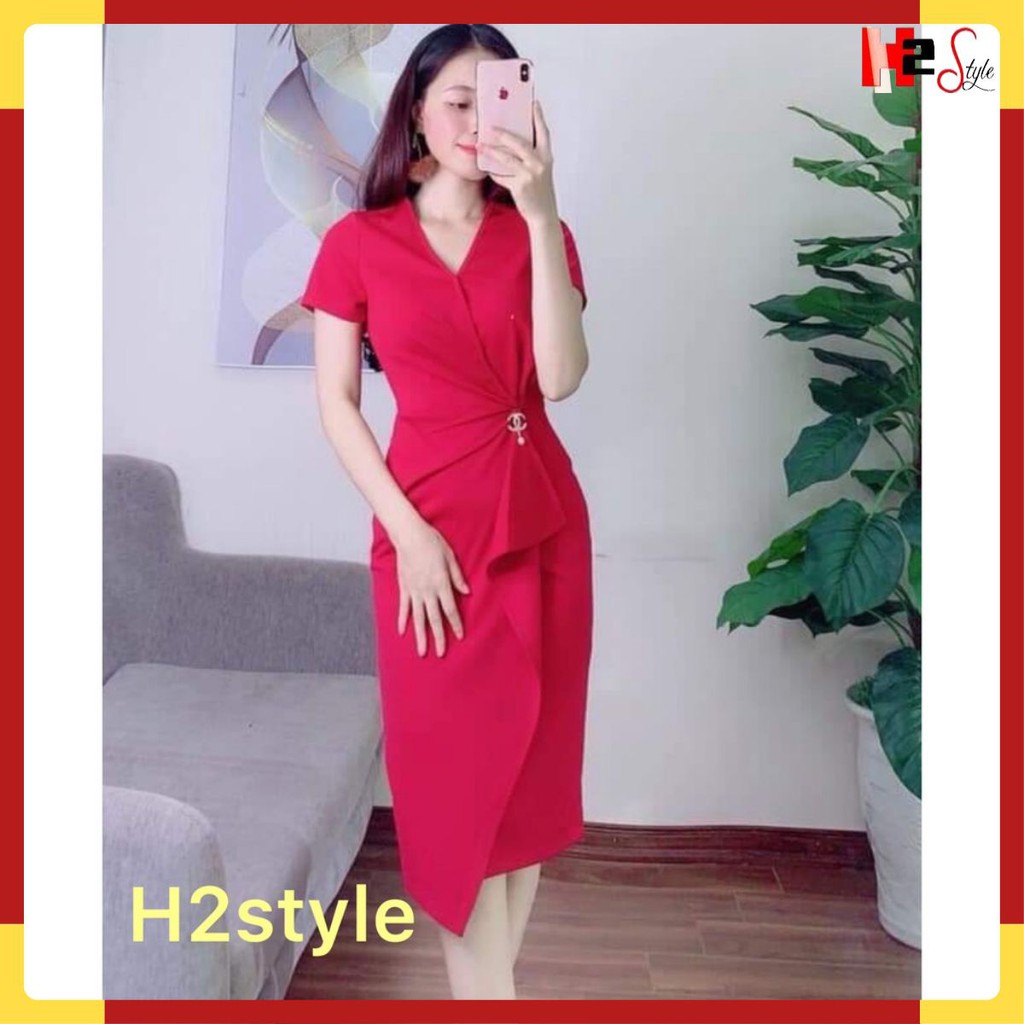Váy body nhún eo đính ngọc HÀNG THIẾT KẾ - ảnh thật mẫu shop chụp