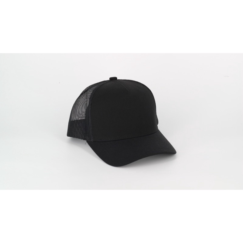 Nón Trucker phối lưới đen