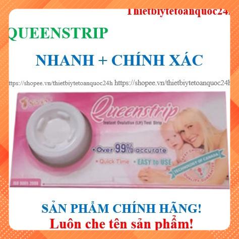 [Sỉ][Chính hãng] Combo  100 que thử thai Quickseven+ Queenstrip theo đơn