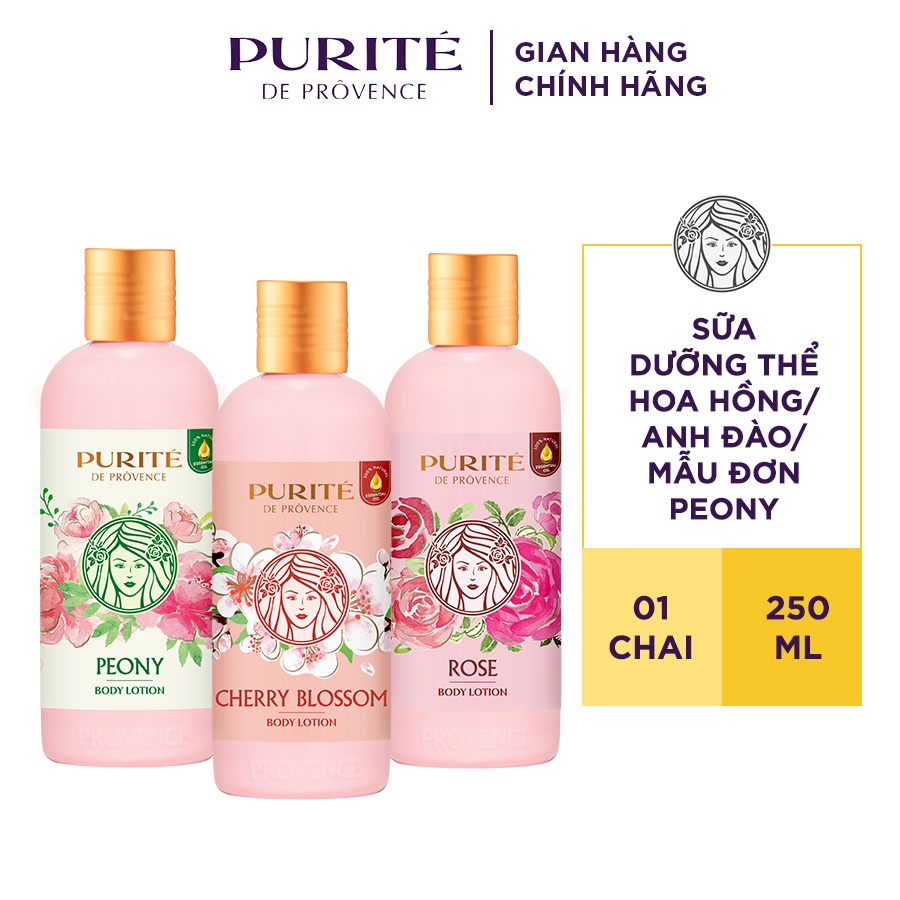 Sữa Dưỡng Thể Thiên Nhiên Purité 250ml