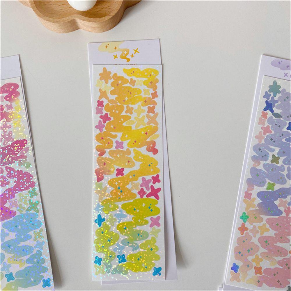 PISTA Set 2 Sticker Dán Trang Trí Sổ Tay DIY Hình Làng Quê