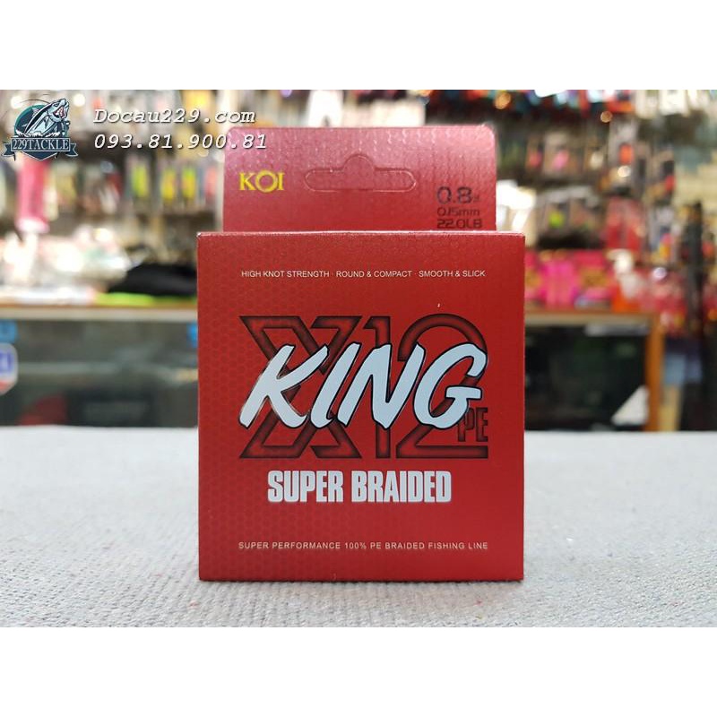 Dây PE KOI King 12X