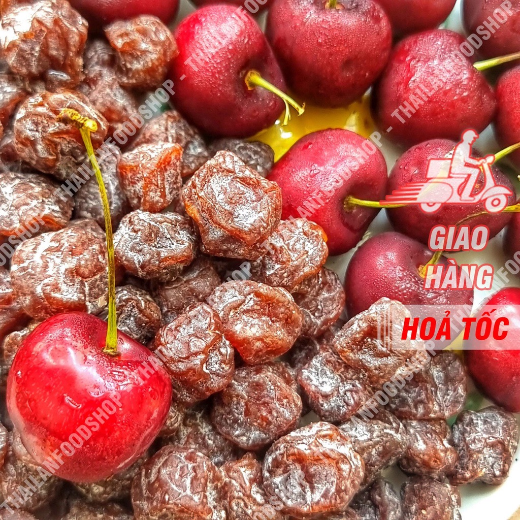 Cherry Sấy Ô Mai ( Hàng Nhập Khẩu Thái Lan ) - Lon 500gr