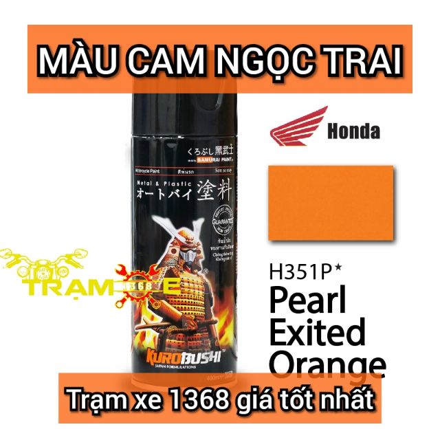 SƠN SAMURAI MÀU CAM NGỌC TRAI H351P