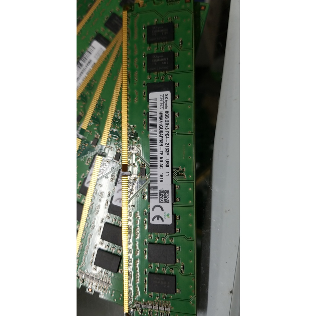 Ram ddr4 8gb buss 2133/ 2400/2666/3200