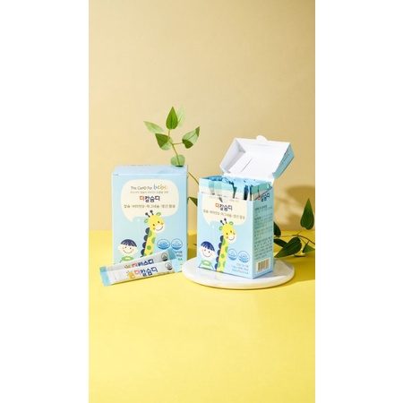 Canxi phát triển chiều cao The Canxi + D for Bebe Hàn Quốc 1,5g x 60 gói