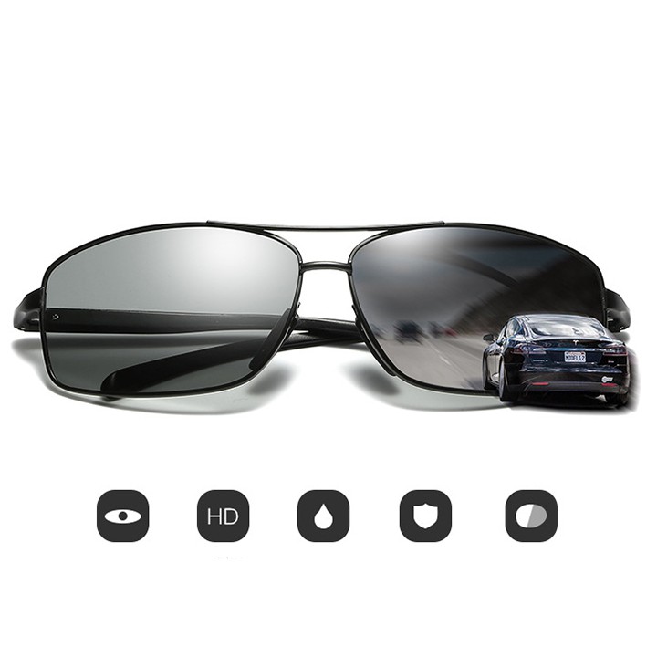 Mắt kính phân cực đổi màu A2458 (Xám) - NVfashion | BigBuy360 - bigbuy360.vn