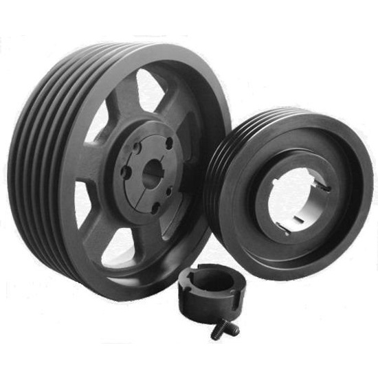 Puly 2 rãnh bản B đường kính từ 80mm tới 200mm.