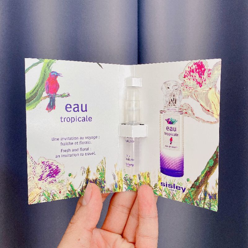 vial mẫu thử nước hoa eau tropicale ảnh thật